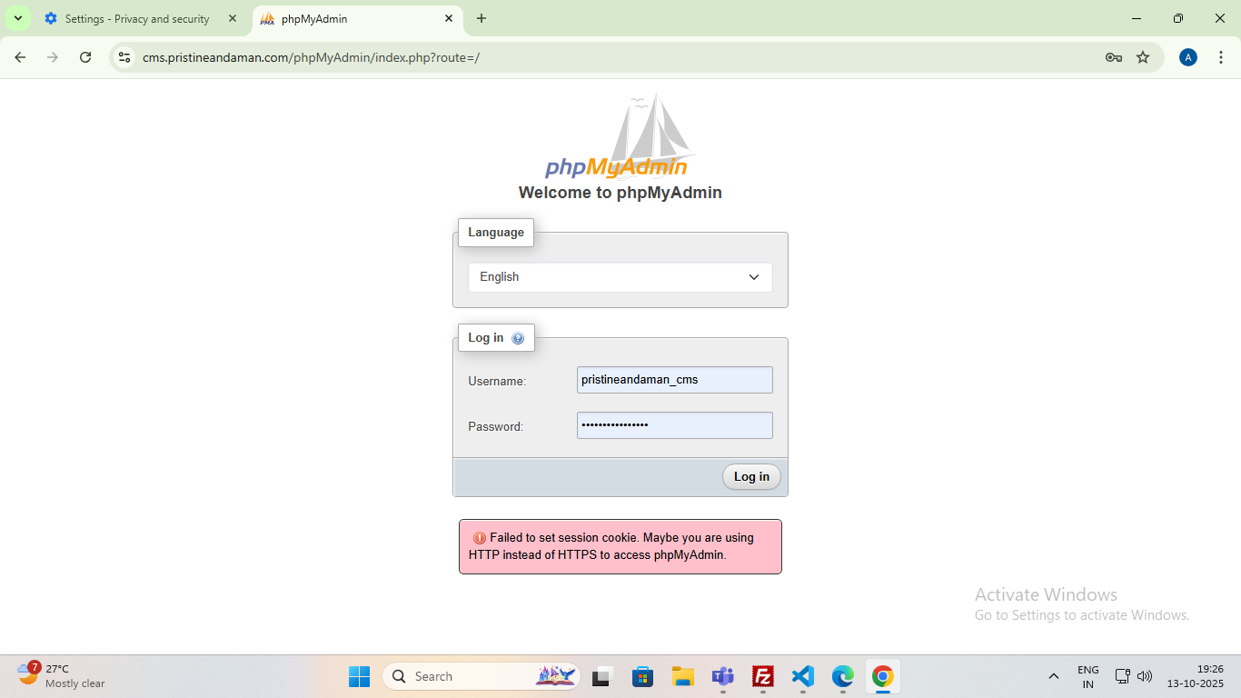 Water Tank Cleaning & Descaling