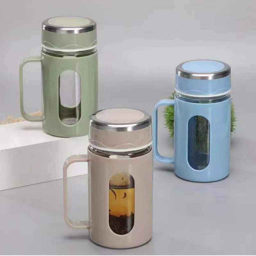 Insulated travel mug with lid and Handle 500ML