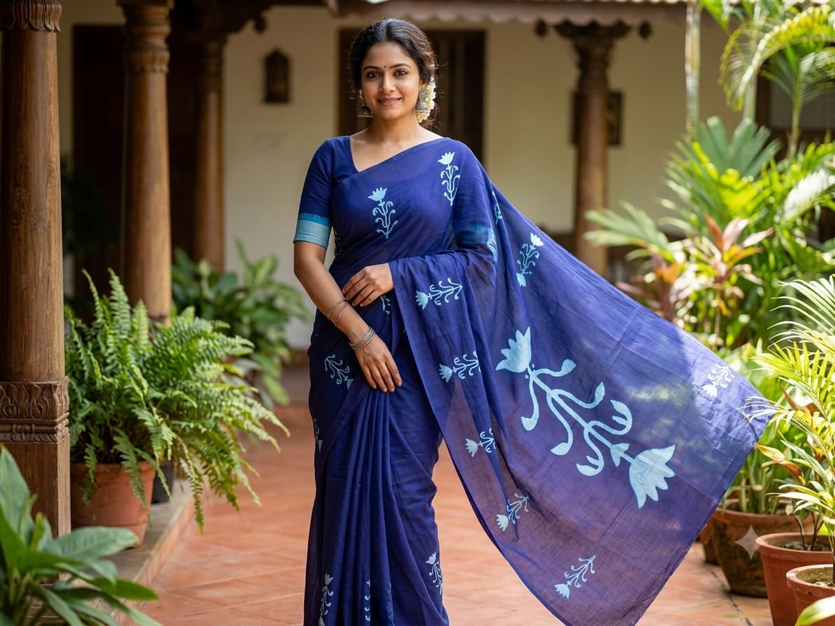 MULL MULL COTTON SAREE