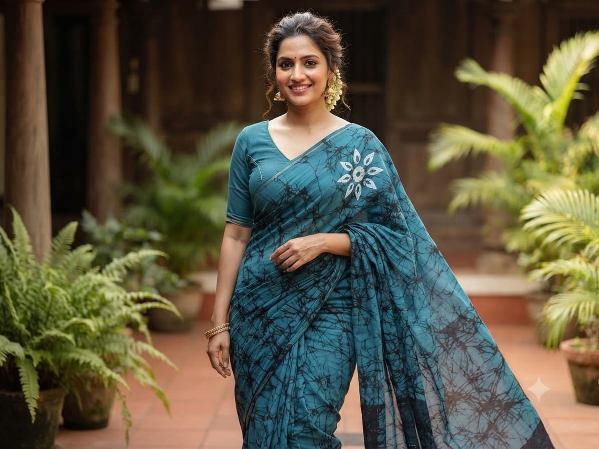 MULL MULL COTTON SAREE