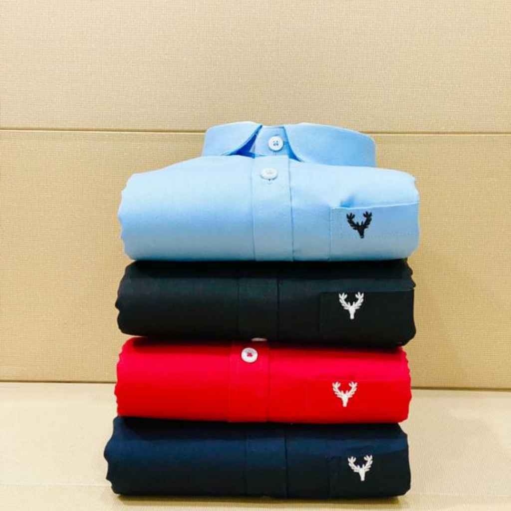 Pure cotton shirts 4 pcs Combo