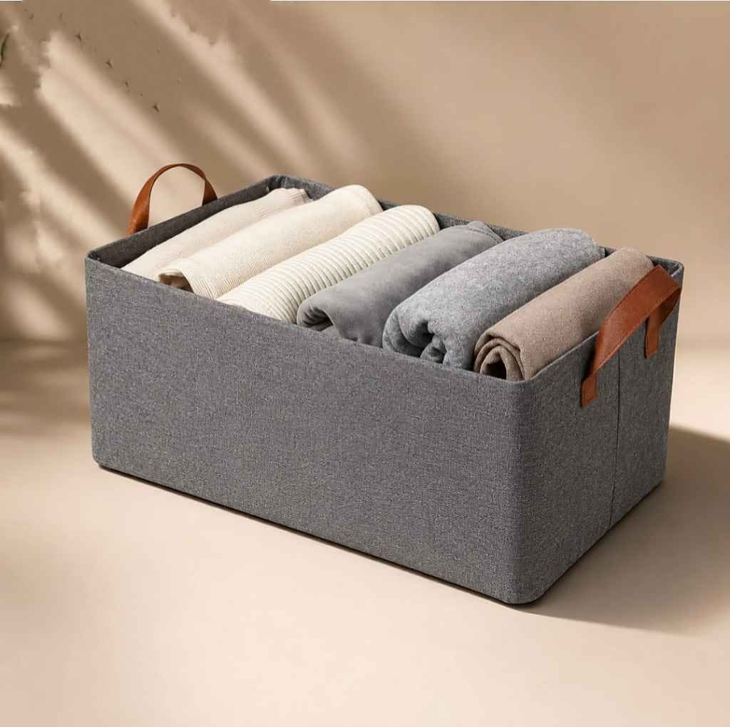 Foldable laundary hamper and storage box