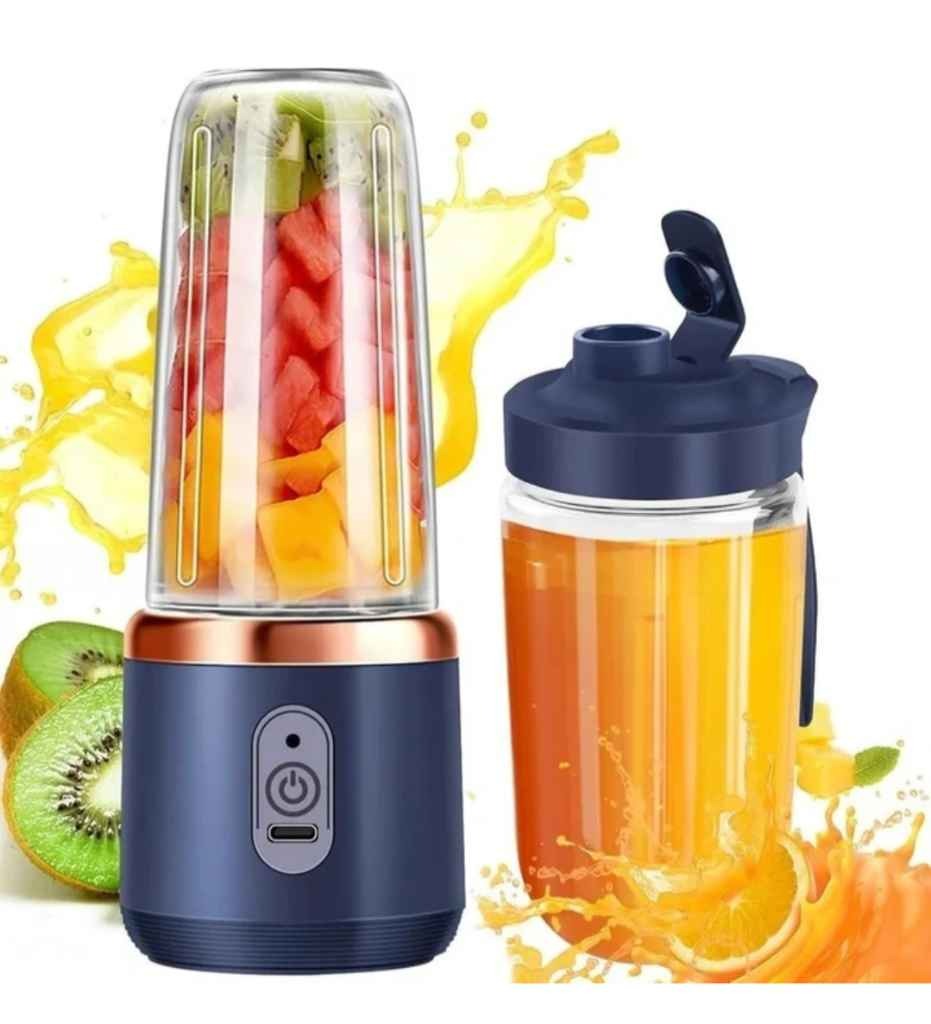 Portable juicer mixer with cup