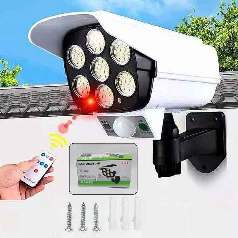Solar light -dummy shaped camara modal