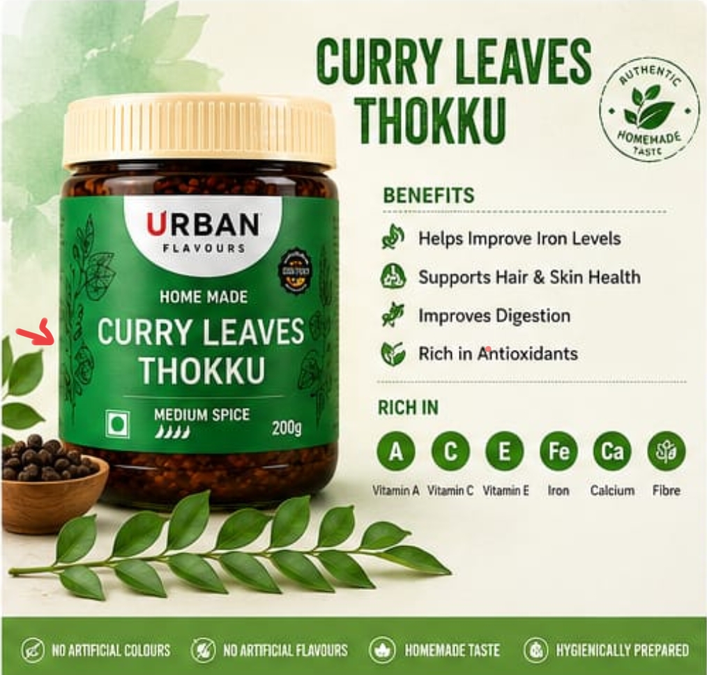 Curry Leaves Thokku 200g