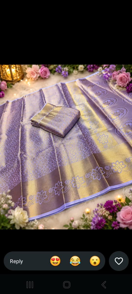 pink colour trisha saree