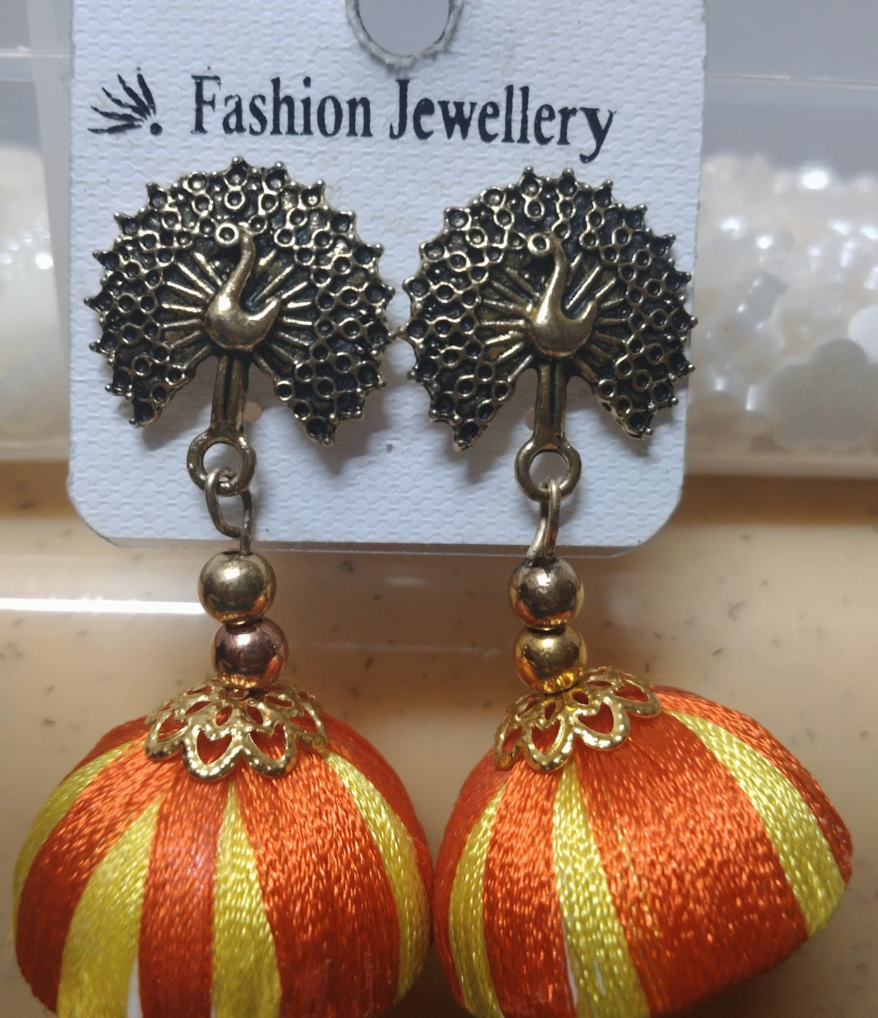 Customized Peacock Earring